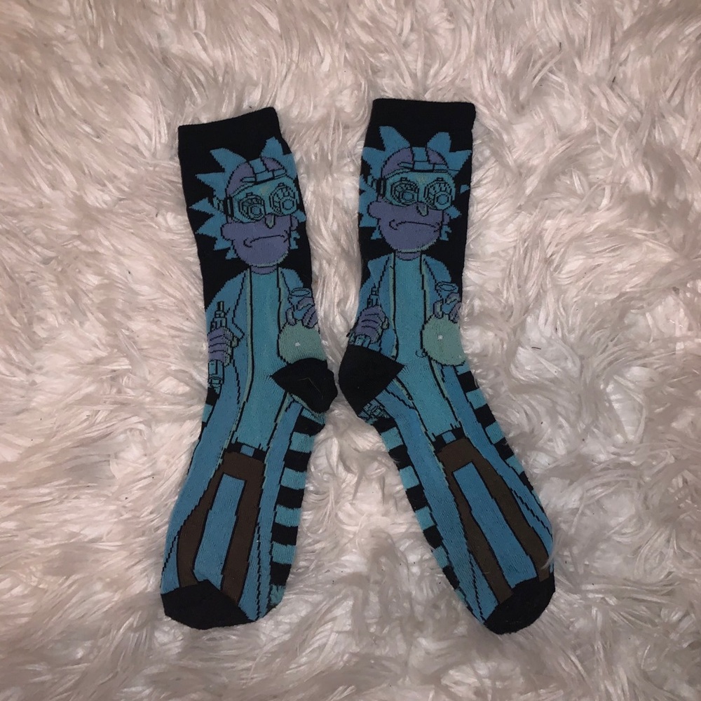 rick and morty socks